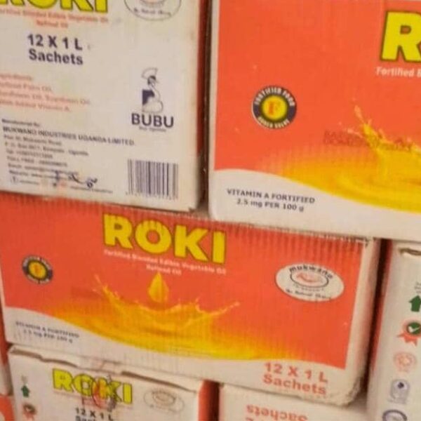 Roki vegetable oil sachet 12 × 1L