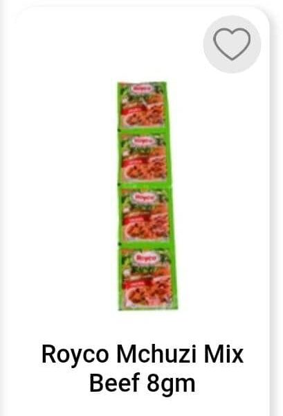 Ryco Mchuzi Mix Beef 8gm
