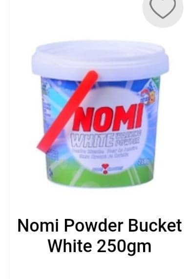 Nomi Powder Bucket White 250gm