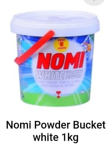 Nomi Powder Bucket White 1Kg