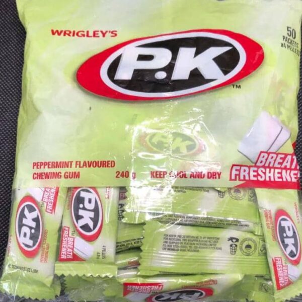 P.K PEPPERMINT FLAVOURED CHEWING 240g