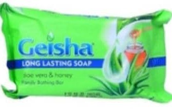 Geisha Aloe Vera and Honey Green Soap 200g