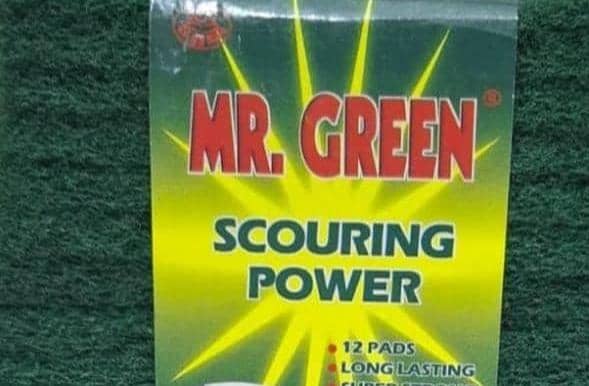 MR.GREEN SCOURING POWER 12PADS