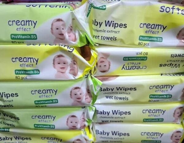 Creamy Baby Wipes